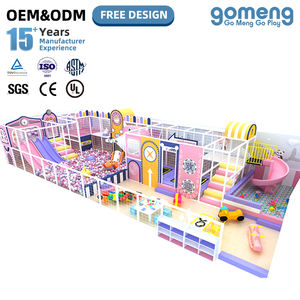Équipement de jeu pour enfants personnalisé pour les magasins de quartier, grand équipement de terrain de jeu intérieur pour enfants avec piscine à balles et toboggan - Product Image 1