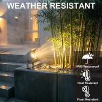 Nuevo Proyector LED Exterior 2026, 1W, IP65 Impermeable, Ángulo de Haz de 30°, CRI 80, Iluminación Decorativa para Jardín, Caminos y Árboles