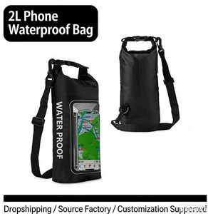 Sac étanche pour téléphone portable à écran tactile en PVC neuf, directement de l'usine, 2L, 3mm d'épaisseur, pour les sports de plein air - Product Image 4