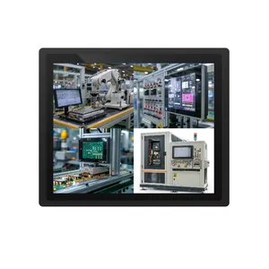 Industrial10.1 10.4 12 15 15.6 17 18.5 19 21.5 inci semua dalam satu kapasitif layar sentuh panel pc untuk kios/ATM/PC/mesin AD/CNC