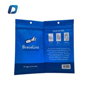 Pochette de support Ziplock personnalisée brillante pour écouteurs mobiles casque chargeur de <span class=keywords><strong>téléphone</strong></span> <span class=keywords><strong>portable</strong></span> câble accessoires étui emballage PET durable - Product Image 5