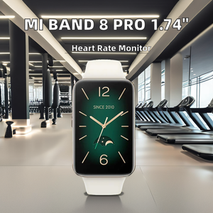 Xiaomi-Pulsera inteligente Xiaomi Mi Band 8 Pro, pulsera inteligente con pantalla AMOLED de 1,74 pulgadas, corazón IP68, Android, recordatorio de llamadas - Product Image 5