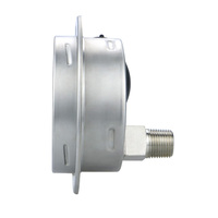 High Precision Factory Wholesale Flange Back Connection Pressure Gauge for LPG Gas Water Pressure Inspection