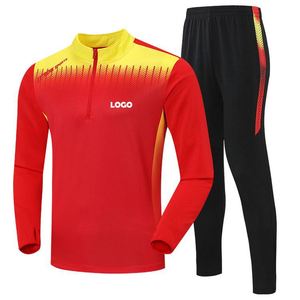 Conjunto Deportivo Personalizado para Niños, Chaqueta y Pantalones de Chándal de Poliéster para Entrenamiento de Fútbol, Chándal de Invierno para Niños y Hombres - Product Image 3