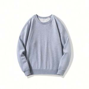 Design New Stock Arrival <b>Dropped</b> Shoulder Casual Style Sweatshirt Blank Oversized Hoodie With Big Logo Customization - Product Image 2