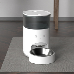 Alimentador de mascotas inteligente automático eléctrico de 6L, alimentador lento con control remoto Wifi, Alimentador automático para gatos para perros, cuenco de acero inoxidable 304 - Product Image 4