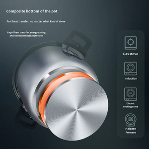 Olla a Presión Royal de 5l 7l 22cm, Olla de Cocción Rápida de Acero Inoxidable 18/10, Olla a Presión <span class=keywords><strong>Presto</strong></span> - Product Image 5