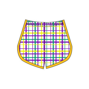 SS0660กางเกงโยคะยาวสำหรับเด็กผู้หญิงสำหรับเด็กวัยหัดเดินพิมพ์ลายสีม่วงสีเขียวสีเหลืองลายบูติกสำหรับเด็กผู้หญิง - Product Image 2