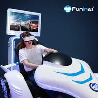 FuninVR 9D VR Karting Racing Driving Simulator