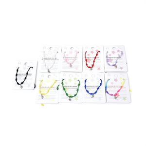 Stainless Steel Beaded Bracelet Seven Star Knot Design Unisex Casual Sporty Style 12Pcs <b>Set</b> - Product Image 3