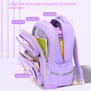 Mochila Escolar <span class=keywords><strong>de</strong></span> Nailon Ligera y Transpirable con Diseño <span class=keywords><strong>de</strong></span> Dibujos Animados Personalizados para Niñas, Mochila Escolar para Niños - Product Image 4