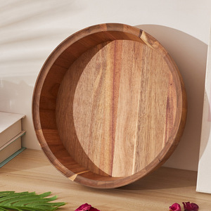 ชามผสมไม้ 1.3 ลิตร ทำด้วยมือ สำหรับใช้ในครัวเรือน - Product Image 1