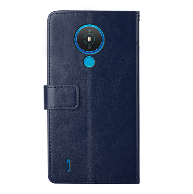 New KickStand PU Leather Book Wallet Shell Protective Cover with Strap for Nokia 1.4 2.4 5.4 Mobile Phone Case
