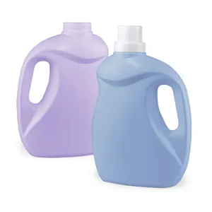 Garrafa de embalagem detergente líquido, embalagem em atacado 2l hdpe garrafa de detergente para lavanderia