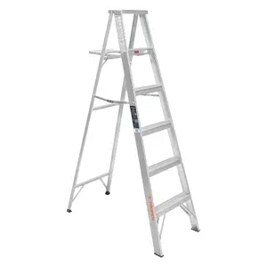 Escalera de Aluminio de 5 Peldaños Tipo III TRUPER BOX 1, 100% Aluminio - Product Image 1