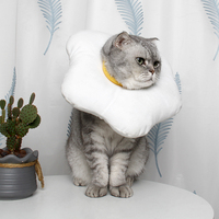 Jolie forme de chat, chien, chiot, accessoires Anti-léchage, cercle anti-rayures, collier de protection pour animaux de compagnie