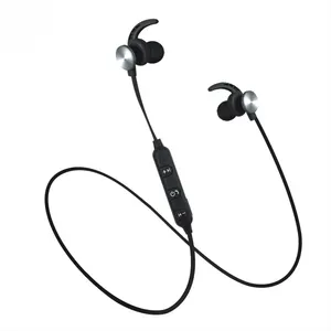 无线耳机BT 5.0磁性耳机运动耳机带麦克风运动耳机免提颈带耳机用于手机