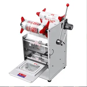 best quality New Trend Product Plastic Cup Sealing Machine 95mm Ce Certificate Manual Sealing Machine