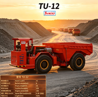 Nouveau moteur de camion minier à profil bas Tuoxing TU-12 pour tunnels étroits, optimisé pour les espaces restreints, maniabilité optimale, faible hauteur au sol, faible poids