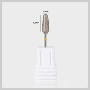 3/32 Russian Diamond Nail <b>Drill</b> <b>Bit</b> Safety Cuticle Cleaner Electric Manicure Pedicure Grinding Head Tool Nail <b>Drill</b> <b>Bits</b> Set - Product Image 4