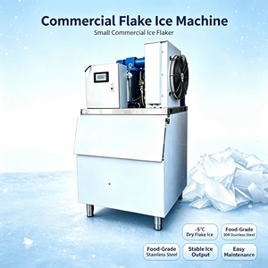 Nouvelle machine à neige en flocons au design innovant, à prix avantageux, pour la fabrication de glaces en flocons d'ananas - Product Image 1