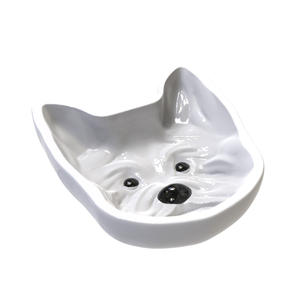 Tazón de Cerámica para Mascotas de Alta Gama, Estilo Europeo, Hecho a Mano, Diseño Exclusivo West Highland White, Plato Personalizado para Mascotas, Venta al por Mayor - Product Image 2