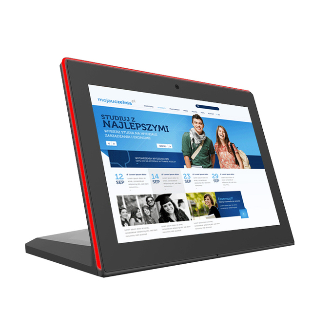 8/10.1/14/15.6 Inch Android Tablet PC L Shape Desktop Touch Screen HDMI/Ethernet 1280x800 Resolution for Business Advertising