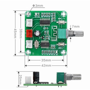 YIXINSHENG <b>Mini</b> Amplifier PAM8403 5W 5.0 Stereo Audio Board For DIY <b>Speaker</b> - Product Image 2