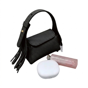 Borsa Portamonete in Vera Pelle da Donna con Nappa, Mini <span class=keywords><strong>Custodia</strong></span> Portatile per Auricolari/<span class=keywords><strong>AirPods</strong></span>, Portamonete, Portafoglio, Idea Regalo alla Moda per Viaggi - Product Image 4