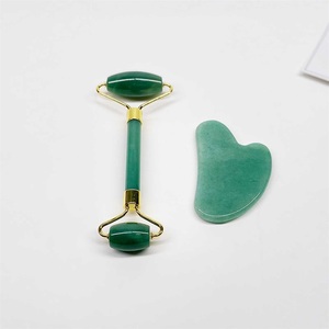 Custom 100% Natural Facial Massage Roller Rose Quartz Face Jade Roller <strong>Gua</strong> <strong>Sha</strong> <strong>Set</strong> with Box - Product Image 6