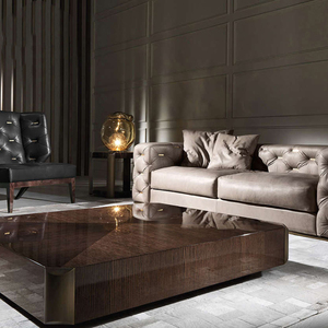 Mesa de <span class=keywords><strong>Centro</strong></span> de Lujo para Sala de Estar, Moderna, con Chapa de Ébano - Product Image 2