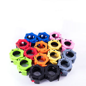 Collares de Bloqueo para Pesas de 2.5cm, 2.8cm y 3cm, Antideslizantes, de Plástico, con Hebilla Rápida, para Levantamiento de Pesas - Product Image 2