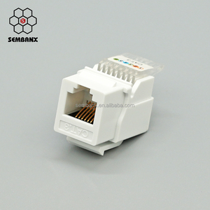 공구없는 키스톤 잭 90 도 cat3 <span class=keywords><strong>rj11</strong></span> rj12 6p6c - Product Image 4