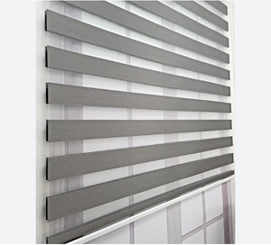 Stores de fenêtre intérieurs : styles variés (zebra, rouleaux, romains), couleur personnalisée, pour chambre, cuisine, salon. Vente en gros directe usine OEM. - Product Image 5