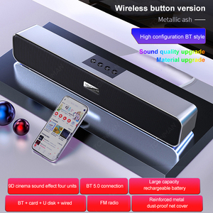 <strong>New</strong> Arrival Portable Outdoor Wireless Mini Soundbar Speaker for TV <strong>Home</strong> <strong>Theater</strong> Sound bar Blue Tooth Speaker Handlebar Speaker - Product Image 3