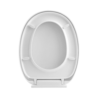 Couvercle de toilette moderne européen en PP 007 pour projets de construction, développement urbain, entrepreneur, acheteur