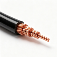 Cable de Transmisión de Energía Aéreo de Alta Tensión de Cobre JKVJ Personalizado, con Aislamiento de PVC, Resistente a la Intemperie, para Construcción
