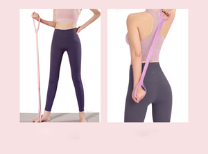 Figura 8 fascia elastica Fitness con manici corde elastiche <span class=keywords><strong>per</strong></span> allenamento sulla schiena <span class=keywords><strong>per</strong></span> terapia fisica Yoga <span class=keywords><strong>Pilates</strong></span> Stretching - Product Image 6