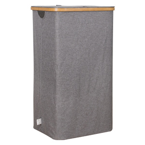 Collapsible <b>Laundry</b> Basket Oxford Fabric Foldable With Lid Rectangle Clothing Organizer Large Medium Small Size - Product Image 5