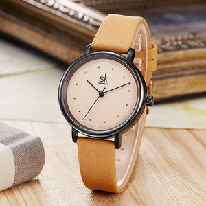 Minimal Comfort Water Resistant Leather Band Ladies Daily Casual Quartz Timepiece - Product Image 4