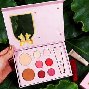 Set de <span class=keywords><strong>Maquillaje</strong></span> Vegano al por Mayor para el Día de San Valentín 2026, Marca Privada, DIY, Sombra de Ojos, Rubor, Contorno, Protector Solar, Bálsamo Labial, Set de Regalo de <span class=keywords><strong>Maquillaje</strong></span> - Product Image 4