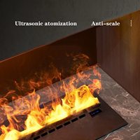 Humidificateur électronique décoratif à économie d'énergie pour la maison, 70 80 100 150 200 cm, flamme simulée, atomisation 3D, cheminée