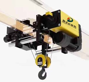 Polipasto de Cable Metálico Personalizado de 1 Tonelada, 5/10/16 Toneladas, Máquina Elevadora con Carro, Polipasto Eléctrico Europeo Avanzado, Precio de Carro Elevador - Product Image 4