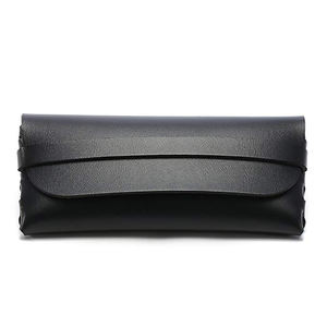 Étui à lunettes <span class=keywords><strong>Coque</strong></span> rigide Étui à lunettes de soleil portable Étui à lunettes en cuir PU à la mode - Product Image 4