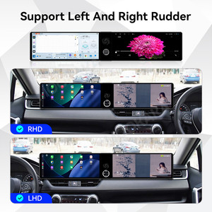 MOOKAKA çift 12.3 inç Android 14 araba radyo Toyota RAV4 2020-2022 için araba <span class=keywords><strong>Stereo</strong></span> multimedya GPS Navi kablosuz CarPlay kafa ünitesi - Product Image 4
