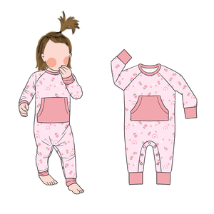 Özel Tasarım Little Glow Çocuk 2026 Yeni Bebek Cepli Tulum Unisex Bambu Kumaş Ter Emici Nefes Alabilen Kolay Temizlenen Bakım Gerektirmeyen - Product Image 5