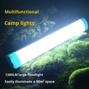Cắm trại đèn nam châm khẩn cấp bóng đèn dưới ánh sáng ban đêm Tủ xách tay không dây <span class=keywords><strong>LED</strong></span> ống đèn có thể sạc lại - Product Image 2