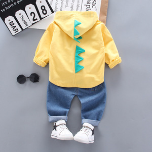 Ropa de Algodón para Niños de Alta Calidad al por Mayor, Ropa de Diseñador, Conjuntos de Ropa de 3 Piezas para Niños - Product Image 2
