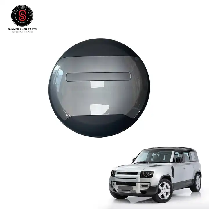 summer auto part defender grey car