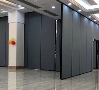 Pintu Partisi Geser Otomatis Premium untuk Penggunaan Interior Hotel |   Model Tugas Berat/Ringan Insulasi Suara Desain Modern